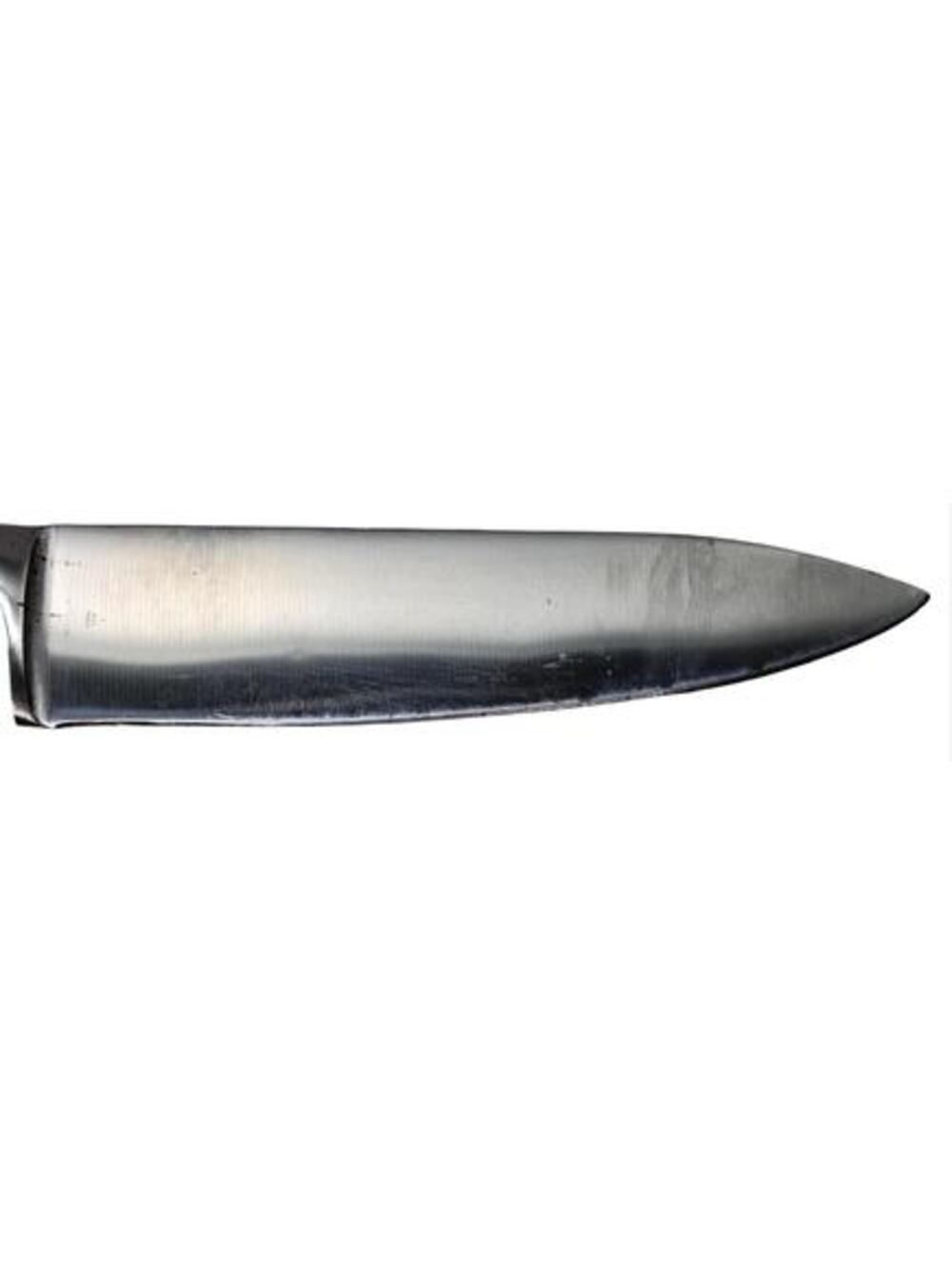 The Pampered Chef German Cr Mo V Steel Knife chefs knife 8 inch blade - Picture 6 of 13